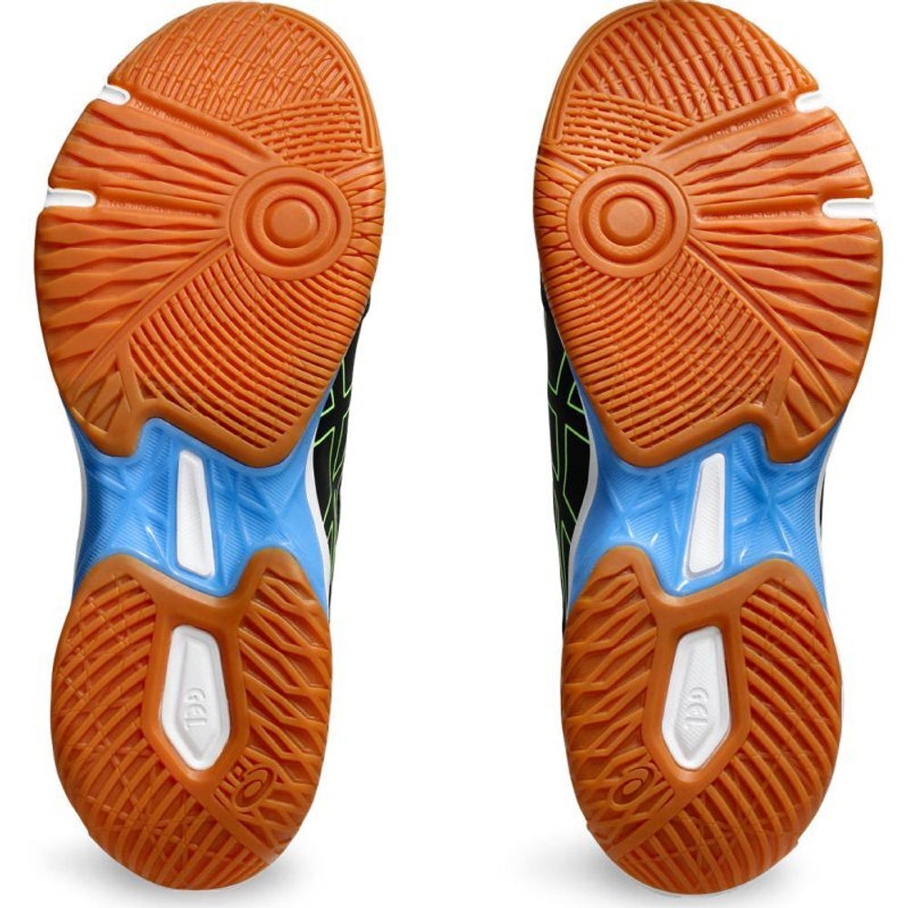 Мужские кроссовки для бадминтона/сквоша Asics Gel-Rocket 11 - черные/водные