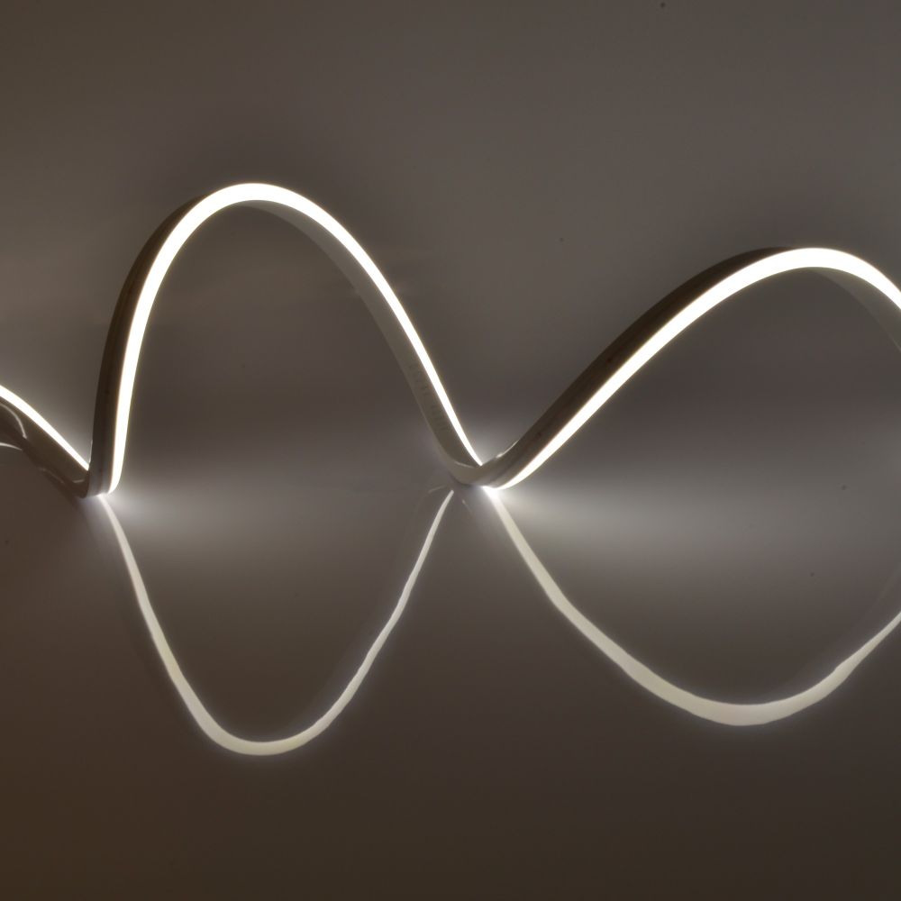 ULS-N11-2835-120LED-m-8mm-IP67-DC24V-10W-m-15M-4000K Светодиодная гибкая герметичная лента. NEON. Катушка 15м. в герметичной упаковке. Белый свет 4000К. ТМ Uniel