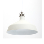 Подвесной светильник Эра PL2 WH/SN шагрень белый/сатин никель