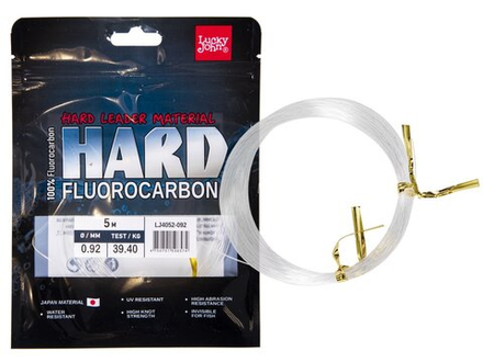 Леска моно. Lucky John FLUOROCARBON Hard 005/092