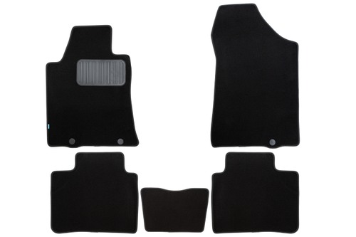 Коврики в салон для NISSAN Teana 2014-2020, седан, 5 шт. (текстиль) KLEVER03364222110KH