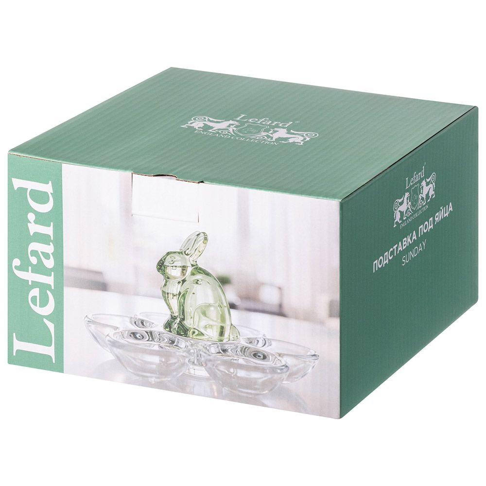 ПОДСТАВКА ДЛЯ 6 ЯИЦ "SUNDAY" 17,5*16*9 СМ