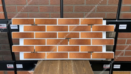 Клинкерная фасадная термопанель Paradyz Taurus Brown ППС