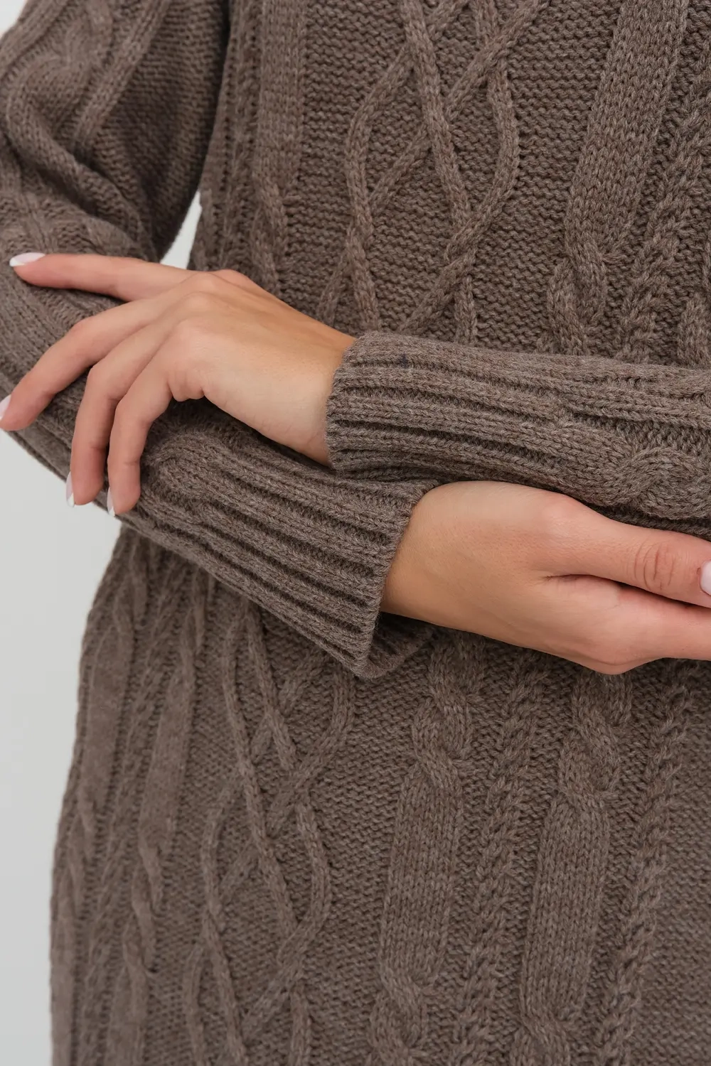 Платье С 1931/кофе