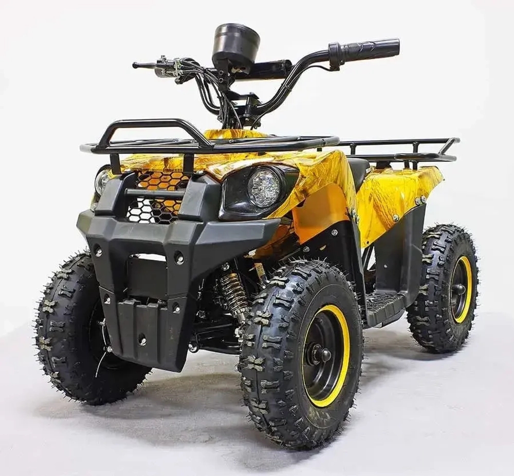 Электроквадроцикл Green Camel Гоби K45 (36V 800W R6 Цепь) быстросъем, ножной тормоз