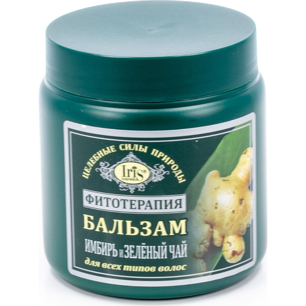 Бальзам IRIS Фитотерапия с экстрактом Имбирь и зеленый чай 500 мл