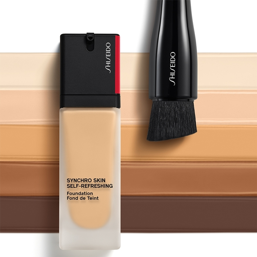 Shiseido Synchro Skin Self-Refreshing Foundation - Долговечная тональная основа SPF 30, 30 ml