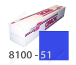 Пленка самоклеящаяся Oracal 8100 F 052 1,26*50 м лазурная транслюцентная