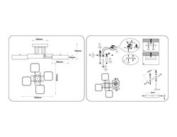 Ambrella Люстра светодиодная на штанге LineTech FL516341