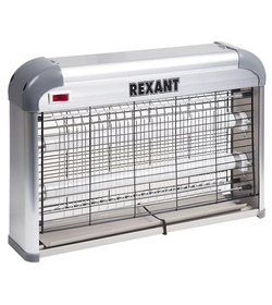 Отпугиватель Rexant 71-0046 Антимоскитная лампа 2х10Вт, 220В (R80)