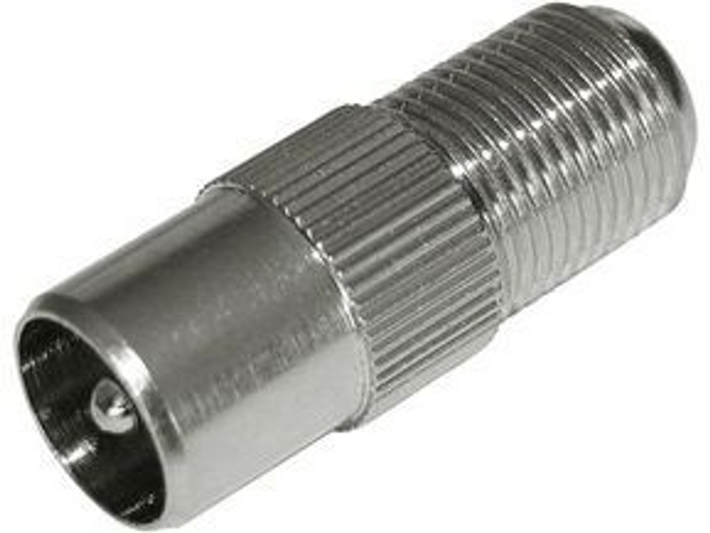 Переход гнездо F-штекерTV