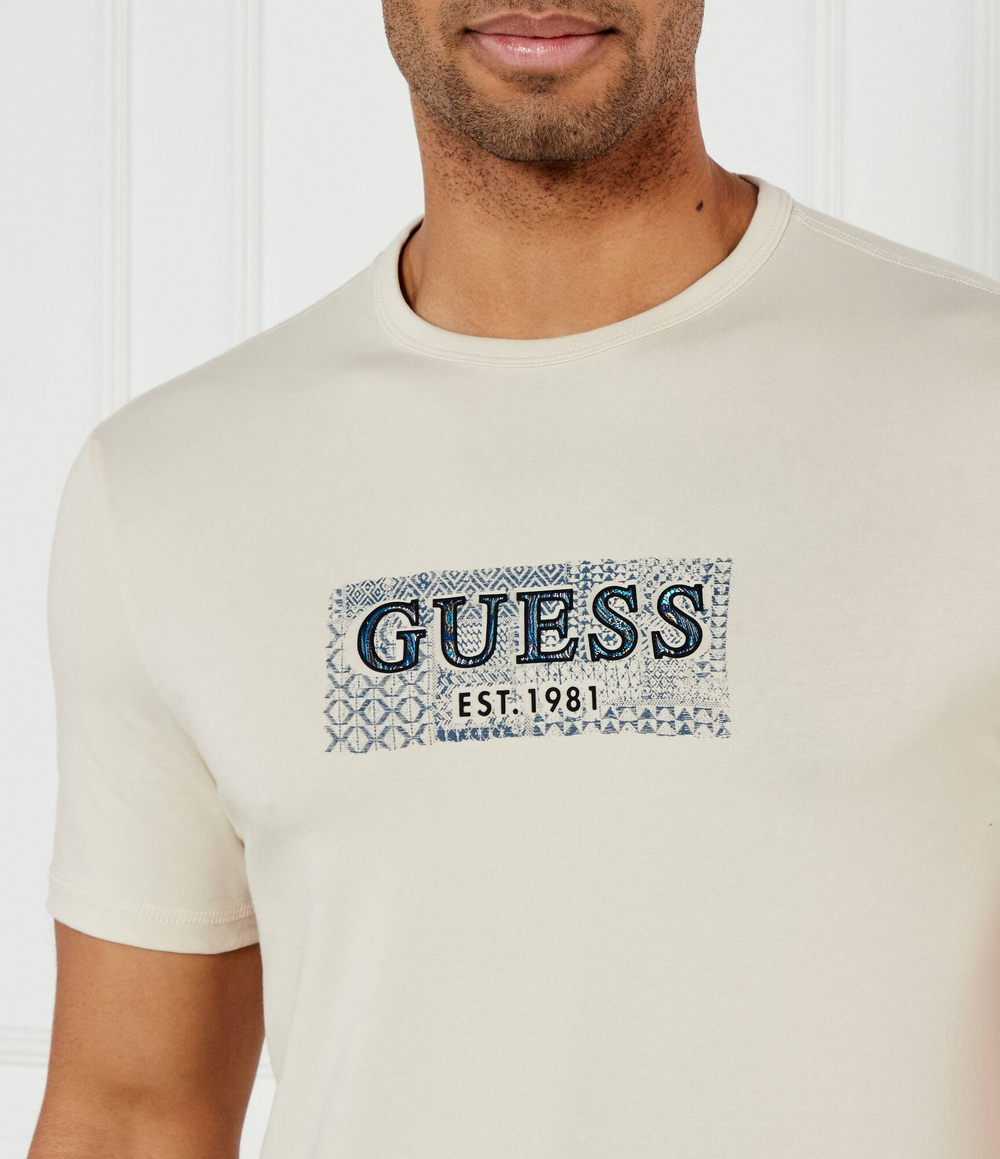 Футболка GUESS - бежевый(M5GI19 J1314)