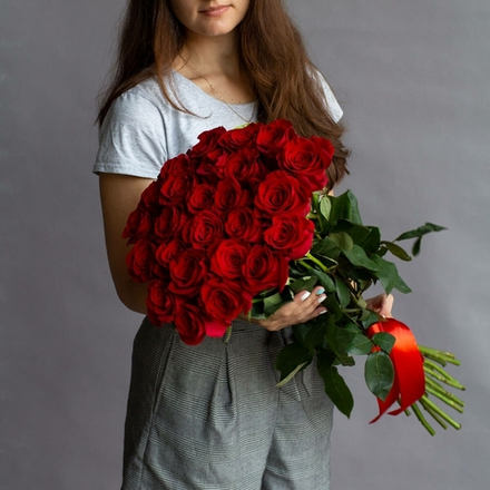 Букетик Роза Ред Наоми Премиум