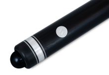 Кий / пирамида 2-pc &quot;Классика&quot; (термограб черный, белый) 13 запилов