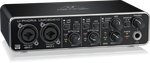 Behringer UMC204HD внешний аудио интерфейс, 24 бит/192кГц, 2 вх./4 вых., USB