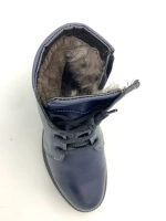 Ботинки из натуральной кожи и меха