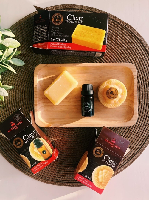 Мыло для лица с арбутином от пигментных пятен Clear Spots Soap Madame Heng