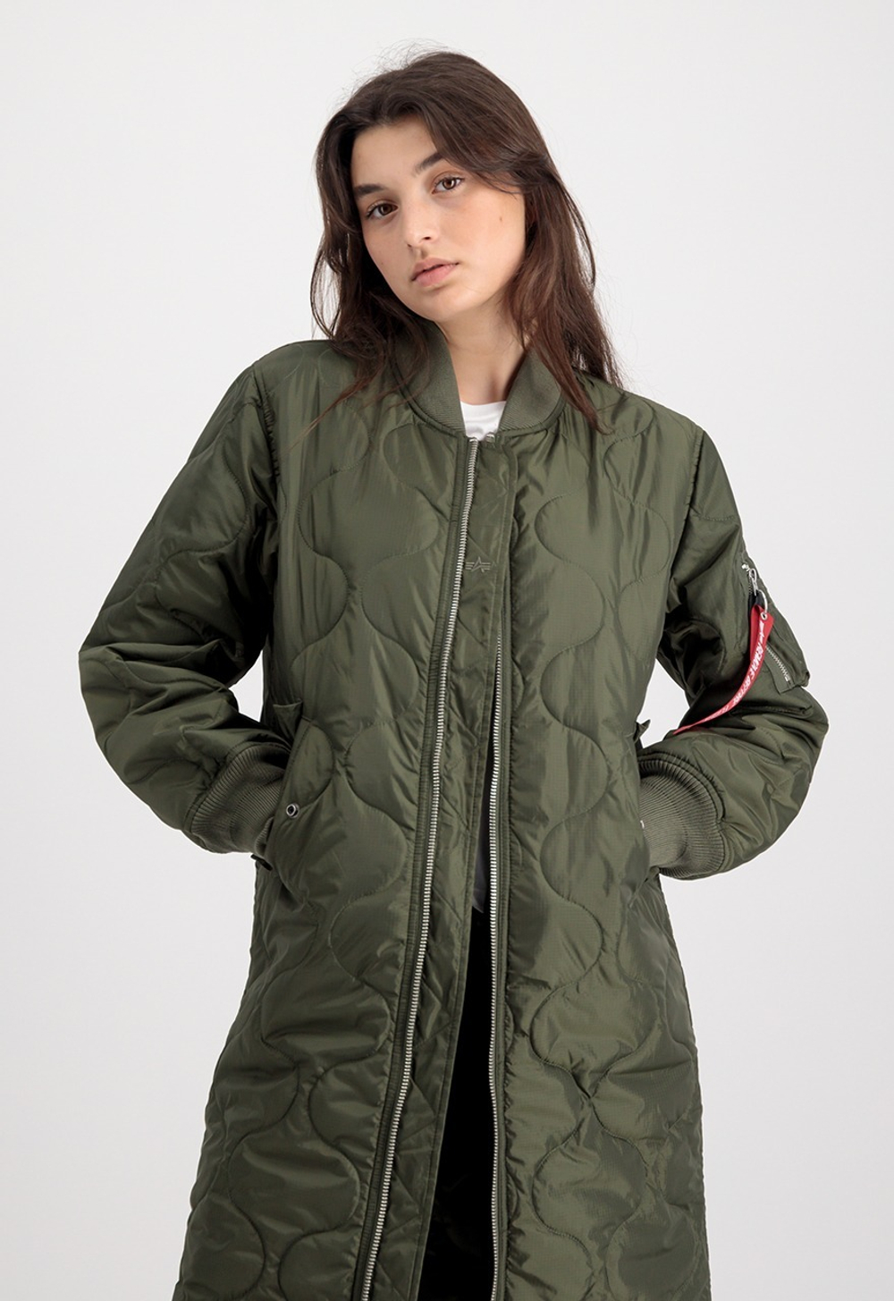 Куртка утепленная женская ALPHA INDUSTRIES MA-1 ALS COAT WMN
