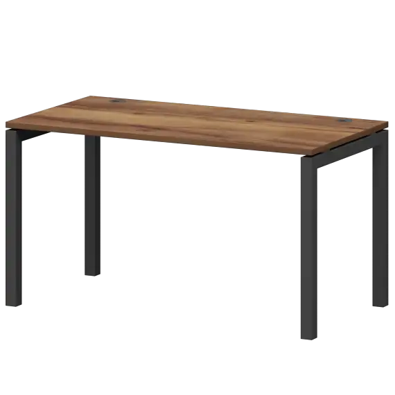 Стол на металлокаркасе СМС25-П-14К.73.Пр50  1400x730x750 Смарт