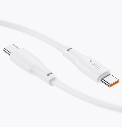 Кабель HOCO X93 Type-C-Type-C 100W 5A 2м TPE White