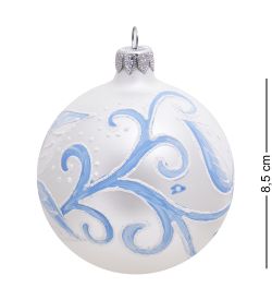 Элита НФШ-1375/1 Набор ел.украшений Шар 2шт «Зимний сон» 85 мм