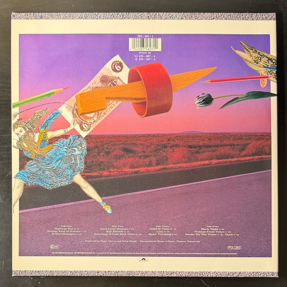 Deep Purple ‎– Nobody's Perfect 2LP (Германия 1988г.)