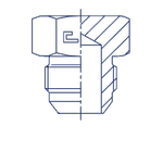 Заглушка V (Ш) JIC 1.5/8"