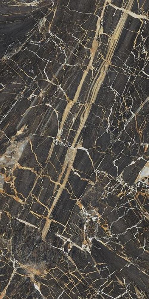 QUA Granite Black Golden Lap 60x120