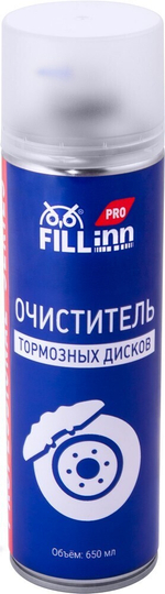 FLP309 Очиститель тормозных дисков, 650 мл (аэрозоль)