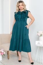 Платье "Айза" (изумруд) П5423 LT Collection