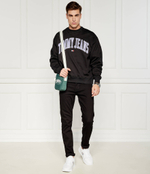 Худи BOXY POP VARSITY CREW Tommy Jeans - черный(DM0DM18628)