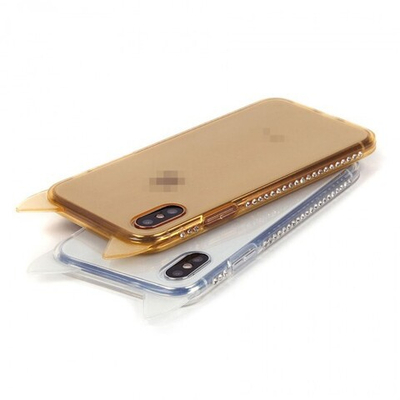 Силиконовый чехол с ушками для iPhone X/XS, 011006