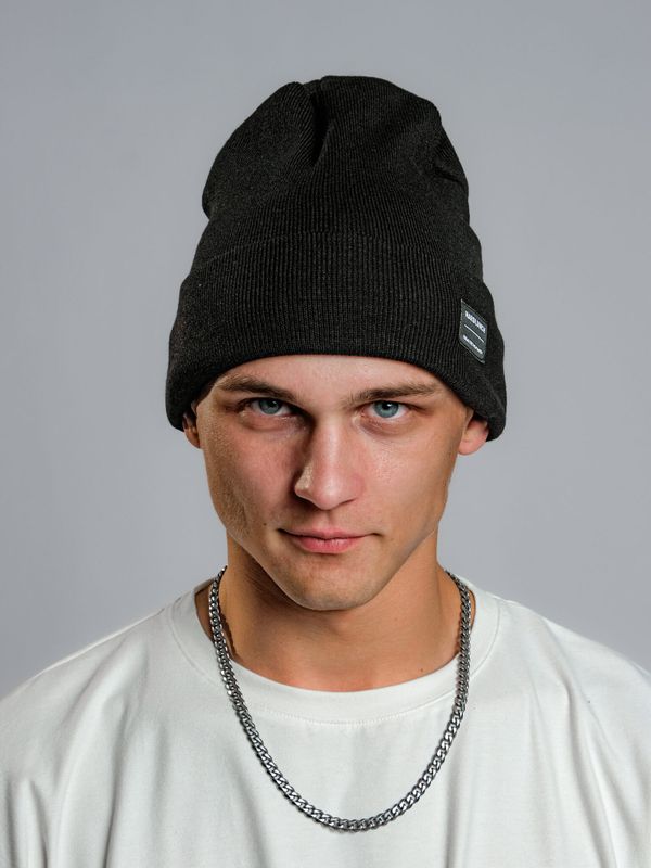 Шапка Beanie classic черная - фото 2