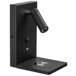 808527 Бра MURO 3W LED 240LM ЧЕРНЫЙ 3000K