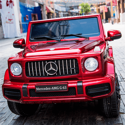 Детский электромобиль "Mercedes-Benz  G63" 12V,красный