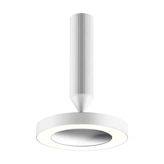 359278 OVER NT23 280 белый Светильник накладной светодиодный IP20 LED 18W 85-265V 1350Лм 3000К MIRROR