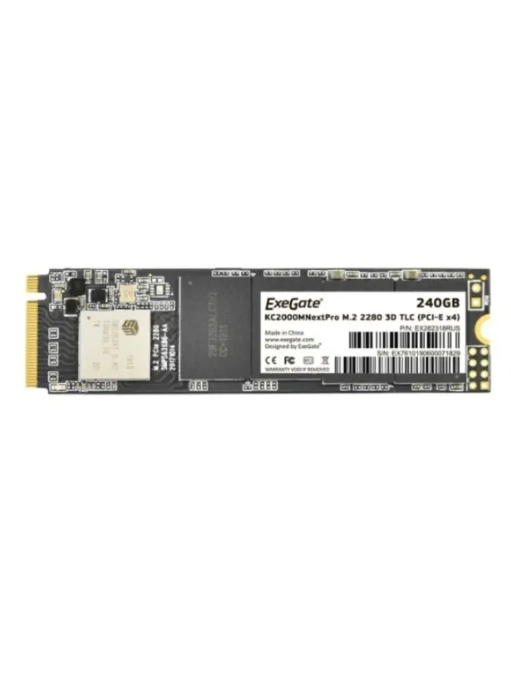 240 ГБ M.2 SSD накопитель KC2000MNextPro EX282318RUS