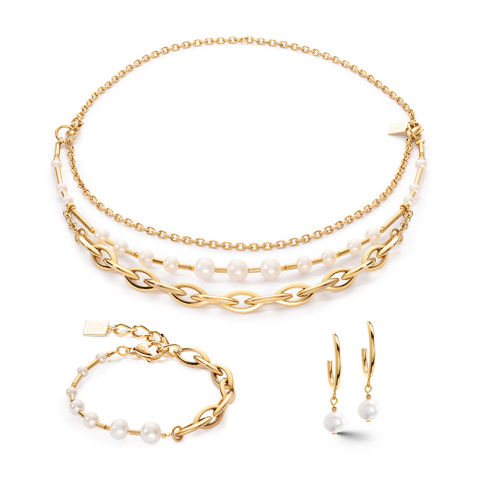 Браслет Coeur de Lion White-Gold 1110/30-1416