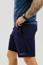 Шорты NOBULL фиолетовые на тонкой