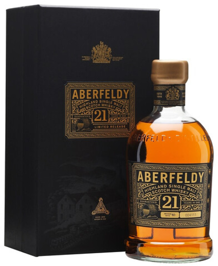 Виски Aberfeldy 21 Years Old gift box, 0.7 л