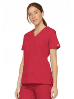 Топ медицинский женский Dickies 86806, серый, S