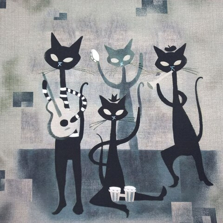 Кулирка Купон Коты Музыканты