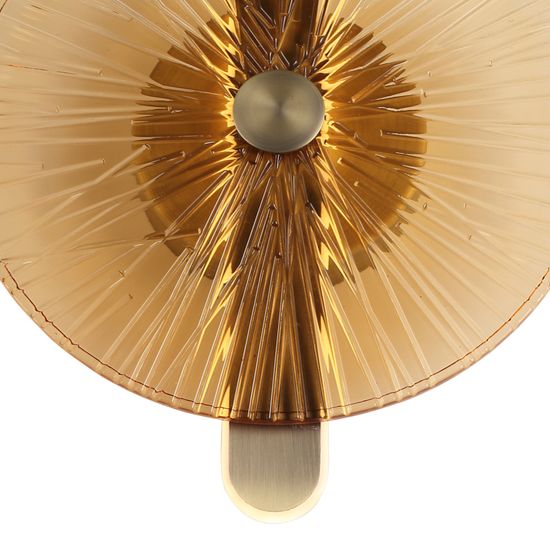 SL6141.311.01 Светильник настенный ST-Luce бронза/янтарь LED 1*11W 4000K WASI