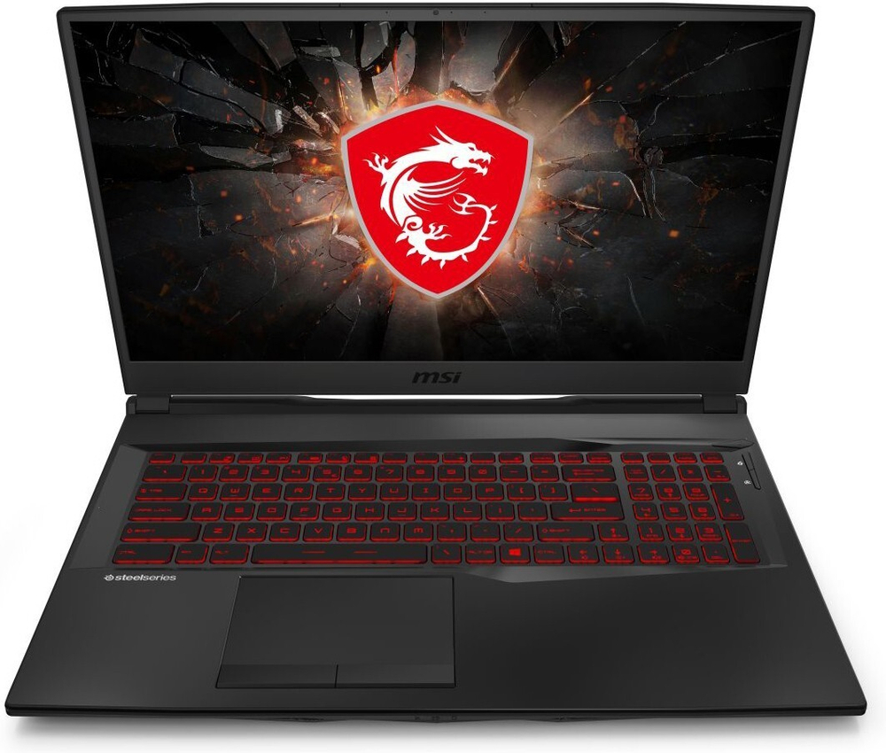 Ноутбук MSI GL75 Leopard 10SCXR-062XRU Core i5 10500H/8Gb/1Tb/NVIDIA GeForce GTX 1650 4Gb/17.3;/FHD (1920x1080)/Free DOS/black/WiFi/BT/Cam