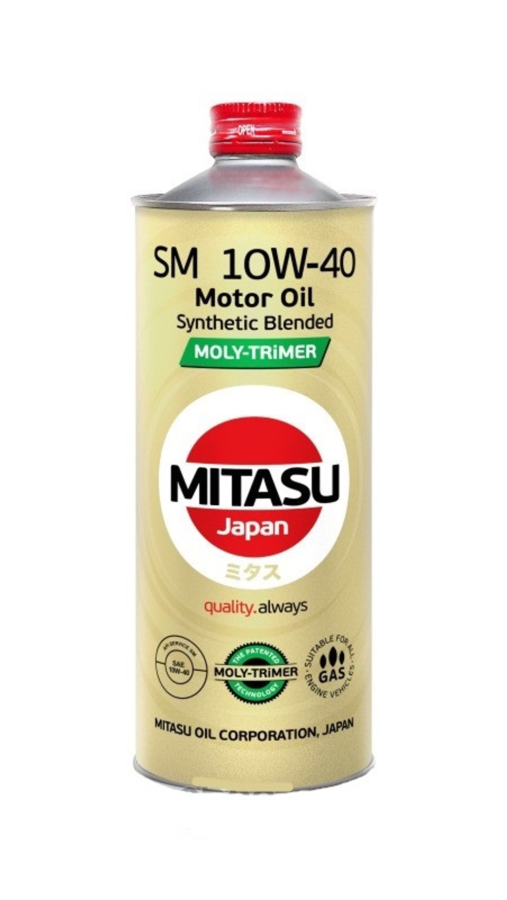 MITASU SM 10W40 1л п/синт.