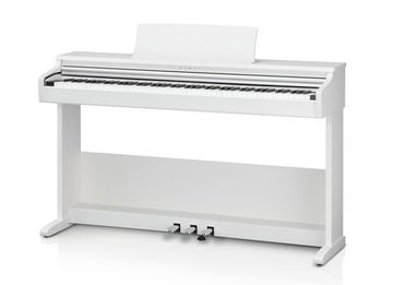 KAWAI KDP75 W - цифровое пианино, банкетка, 192 полифония,механика RHC, цвет белый