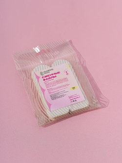 Сменные файлы на тонкой основе для педикюра SOFT WHITE размер S 50 шт
