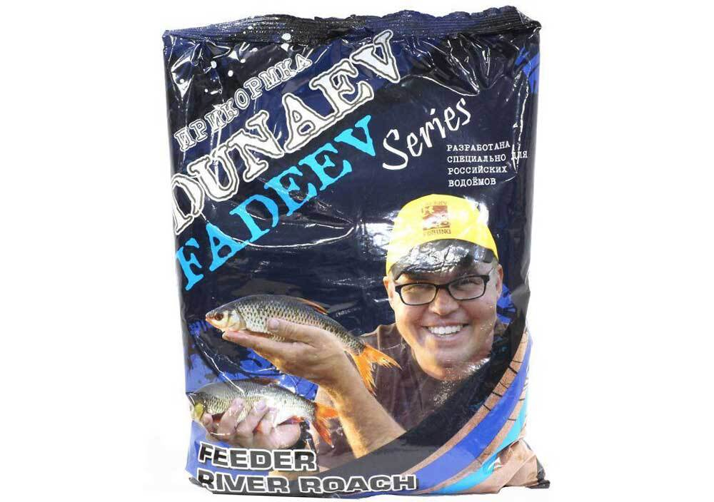 Прикормка "DUNAEV-FADEEV" 1 кг Feeder River Roach