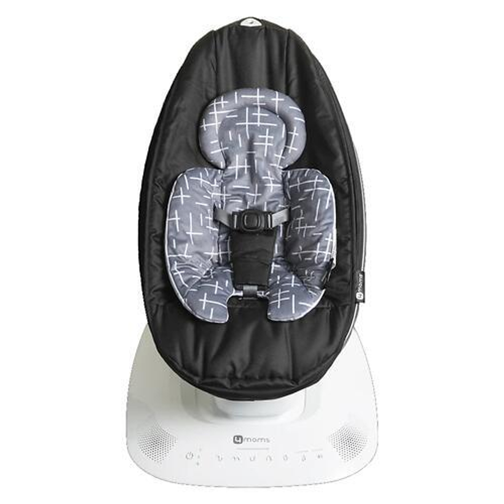 Кресло-качалка 4moms MamaRoo 5 Grey в комплекте с вкладышем