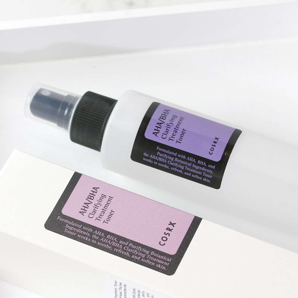 Мягкий очищающий тоник COSRX AHA/BHA Clarifying Treatment Toner